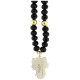 Hello Kitty Pearls and Beads Kitty Charm Phone Charm - Black