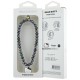 Hello Kitty Pearls Kitty Head Phone Charm - Black