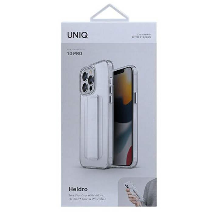 Uniq Heldro case for iPhone 13 Pro / iPhone 13 - transparent