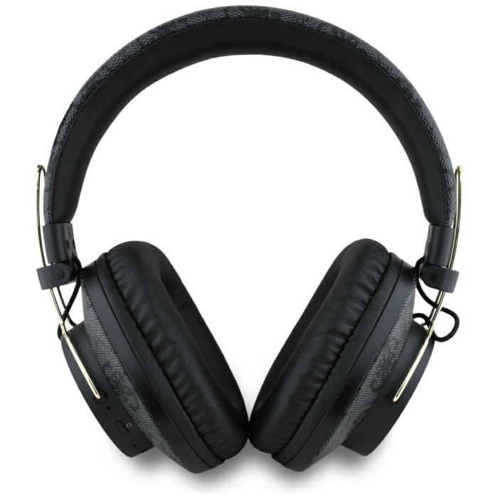 Guess ENC Metal 4G Logo Over-Ear Headphones - Black