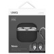 Uniq Nexo AirPods 4 + Ear Hooks Silicone case - black