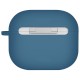 Uniq Nexo AirPods 4 + Ear Hooks Silicone case - blue