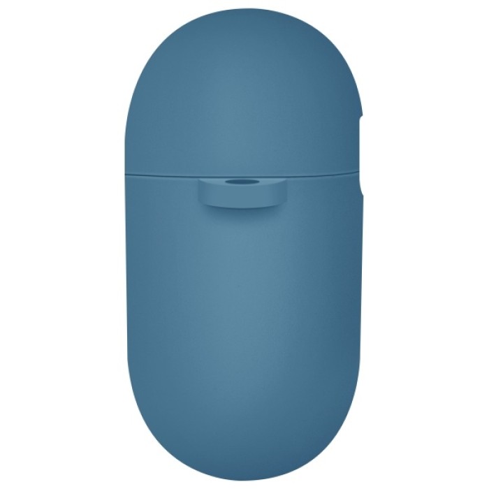 Uniq Nexo AirPods 4 + Ear Hooks Silicone case - blue