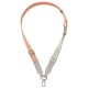 Uniq Vista 2-in-1 phone lanyard - peach and beige