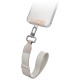 Uniq Vista 2-in-1 phone lanyard - peach and beige