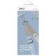 Uniq Vista 2-in-1 phone lanyard - blue and beige