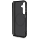 AMG Double Layer Rhombs MagSafe Case for Samsung Galaxy S25 - Black/Red