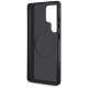 AMG Double Layer Rhombs MagSafe Case for Samsung Galaxy S25 Ultra - Black/Red