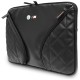 BMW Carbon Pockets &amp;amp; Metal Logo Sleeve 14" Laptop Bag - Black