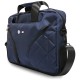 BMW Nylom Pockets &amp;amp; Metal Logo 16" Laptop Bag - Navy Blue