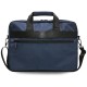 BMW Nylom Pockets &amp;amp; Metal Logo 16" Laptop Bag - Navy Blue