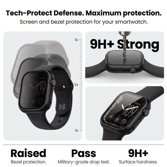 Tech-Protect Defense Privacy Case for Apple Watch 42 mm