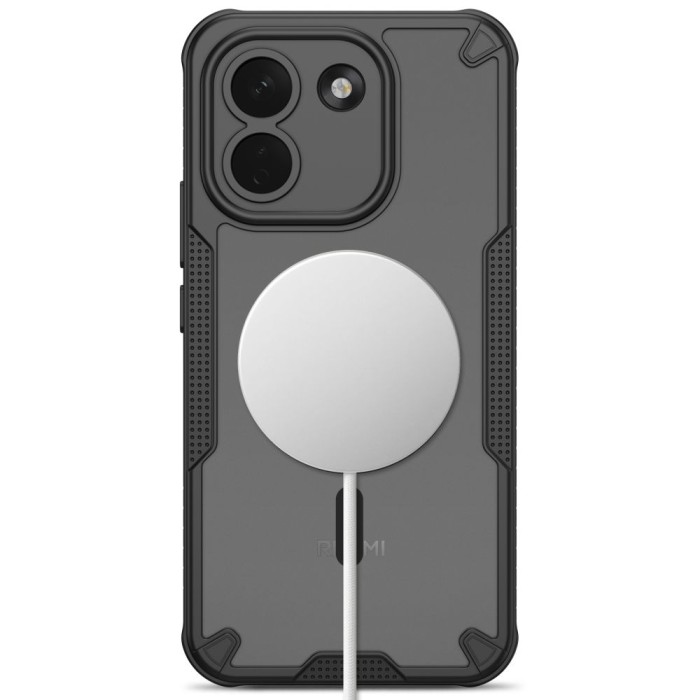 Tech-Protect Rugged Shield MagSafe Case for Xiaomi Redmi Note 17 Pro Max 5G - Matte Black
