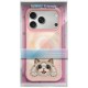Nimmy Big Eyed Lying Ragnall Cat MagSafe Case for iPhone 18 Pro / 17 Pro - Pink