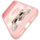 Nimmy Big Eyed Lying Ragnall Cat MagSafe Case for iPhone 18 Pro Max / 17 Pro Max - Pink