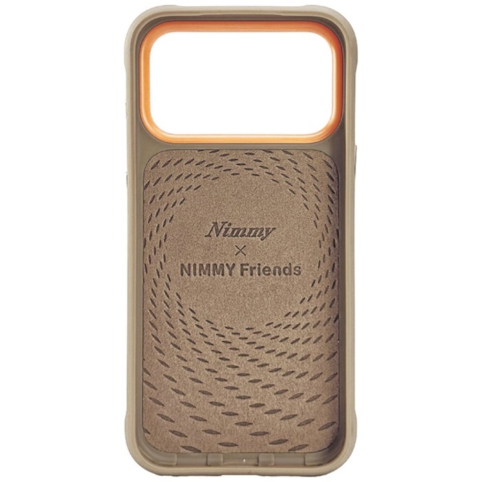 Nimmy Big Eyed Lying Teddy Poodle MagSafe Case for iPhone 18 Pro / 17 Pro - Brown