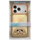 Nimmy Big Eyed Lying Teddy Poodle MagSafe Case for iPhone 18 Pro / 17 Pro - Brown