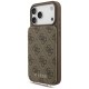 Guess 4G Cardslots &amp; Magnetic Closure Crossbody Case for iPhone 18 Pro / 17 Pro - brown