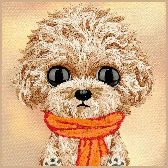Nimmy Big Eyed Teddy Poodle Case for iPhone 18 Pro Max / 17 Pro Max - Brown