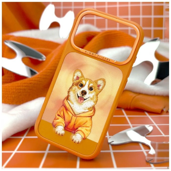 Nimmy Gentle Pets Series nag MagSafe case for iPhone 18 Pro / 17 Pro - orange