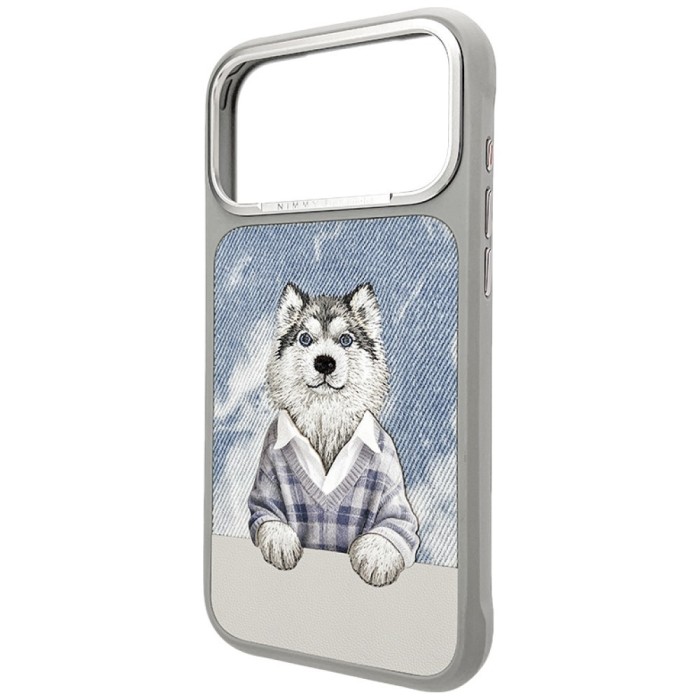 Nimmy Gentle Pets Series nag MagSafe case for iPhone 18 Pro / 17 Pro - gray