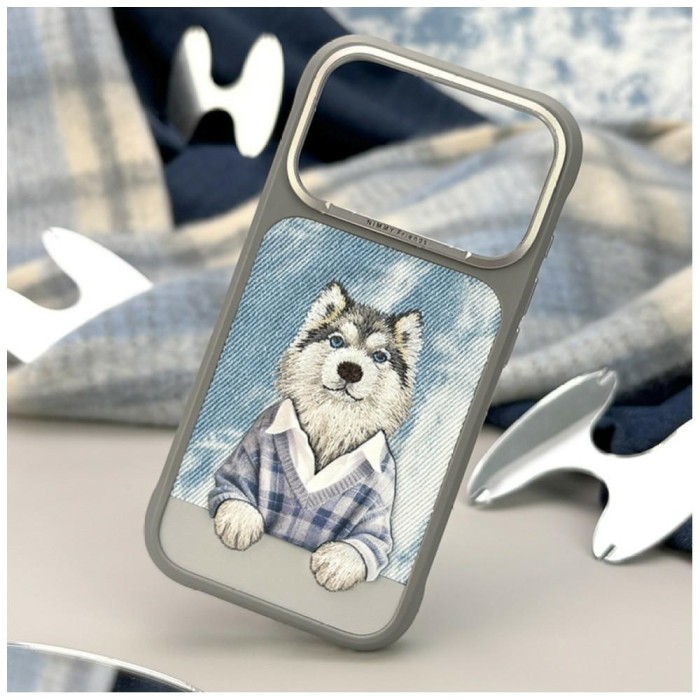 Nimmy Gentle Pets Series nag MagSafe case for iPhone 18 Pro / 17 Pro - gray