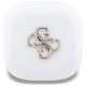 Guess 4G Metal Logo TWS wireless headphones - white