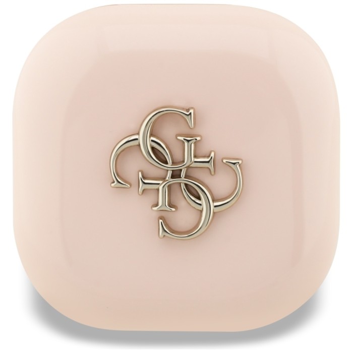 Guess 4G Metal Logo TWS Wireless Headphones - Pink
