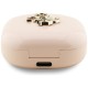 Guess 4G Metal Logo TWS Wireless Headphones - Pink
