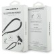 Karl Lagerfeld CBDY Ikonik Charm USB-C Cable / USB-C Lanyard - Black