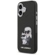 Karl Lagerfeld IML Aquarelle Karl &amp;amp; Choupette &amp;amp; Logo MagSafe Case for iPhone 17 - Black