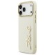 Karl Lagerfeld Karl Script Logo Case for iPhone 17 Pro Max - Beige