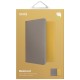 Uniq Belmont RFID Blocking Passport Case - Grey/Yellow