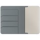 Uniq Belmont RFID Blocking Passport Case - Green/Ivory