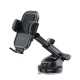 Tech-Protect V8 Car Holder for Dashboard, Windshield or Air Vent Mount - Black