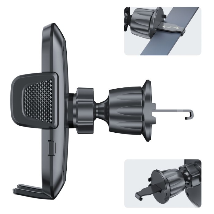 Tech-Protect V8 Car Holder for Dashboard, Windshield or Air Vent Mount - Black
