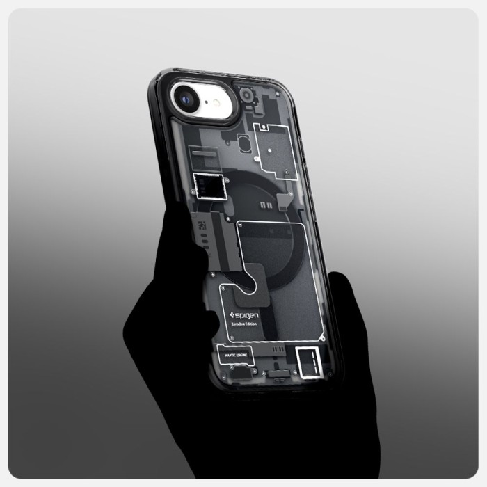 Spigen Ultra Hybrid MagSafe Case for iPhone 16e / 17e Zero One - Black
