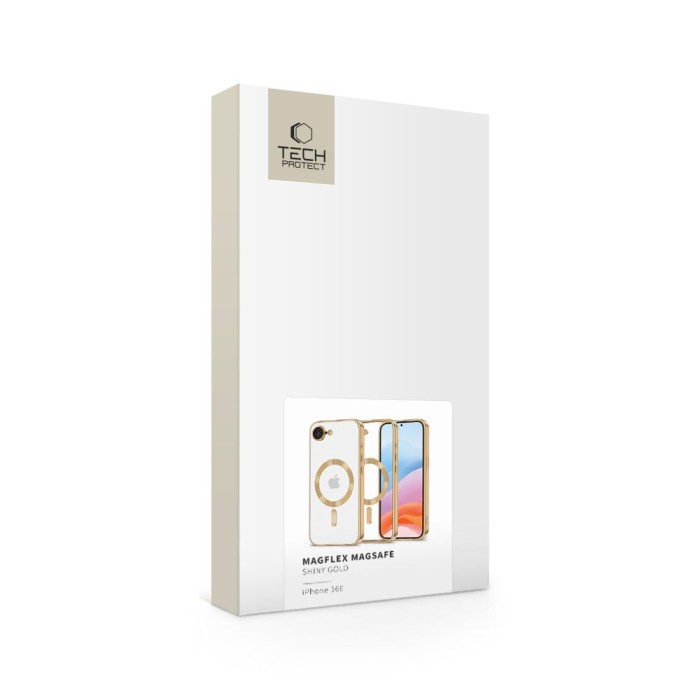 Tech-Protect MagFlex MagSafe Case for iPhone 16e / 17e - Gold