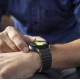 Tech-Protect Silicone Sport Strap for Samsung Galaxy Watch 4 / 5 / 5 Pro / 6 / 7 / FE - Black
