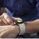 Tech-Protect Silicone Sport Strap for Samsung Galaxy Watch 4 / 5 / 5 Pro / 6 / 7 / FE - Beige