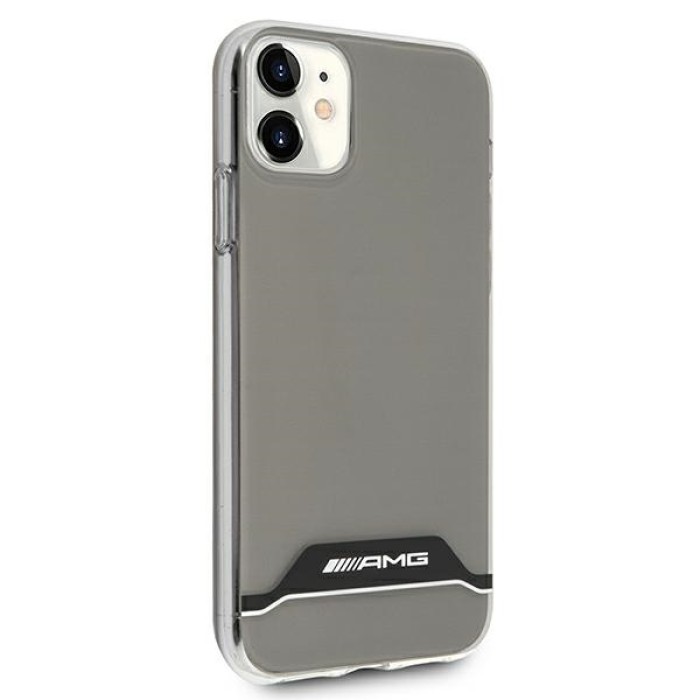AMG Electroplate Black&amp;amp;White Case for iPhone 11 / XR 6.1" - Transparent