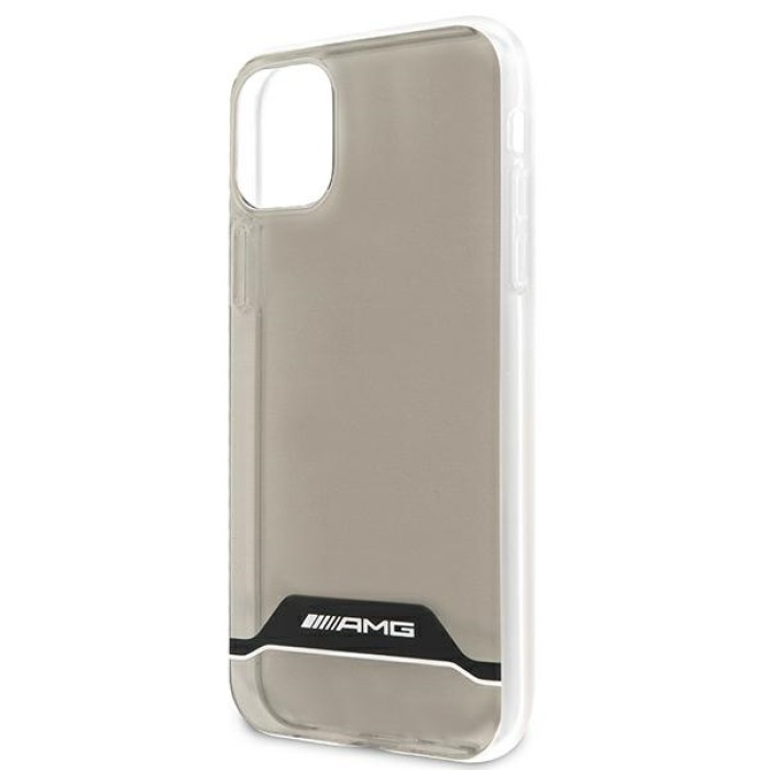 AMG Electroplate Black&amp;amp;White Case for iPhone 11 / XR 6.1" - Transparent