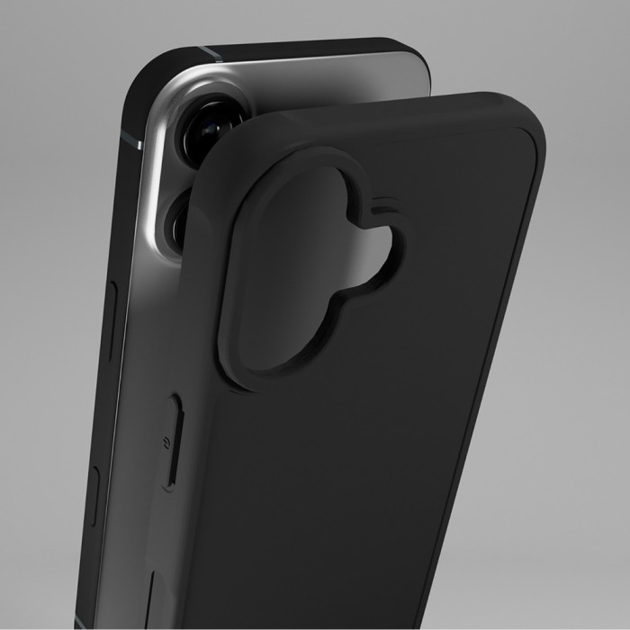 SBS Full Active D3O iPhone 16 Case - Black