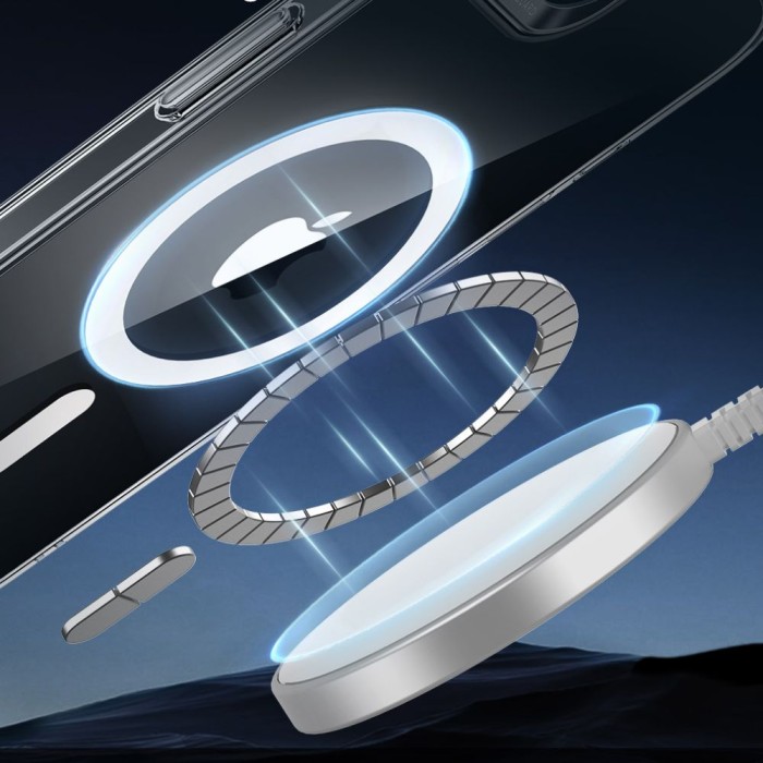 ESR Classic Hybrid Halolock MagSafe Case for iPhone 16e / 17e - Transparent