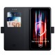 3mk Wallet Case for Samsung Galaxy S24 FE - Black