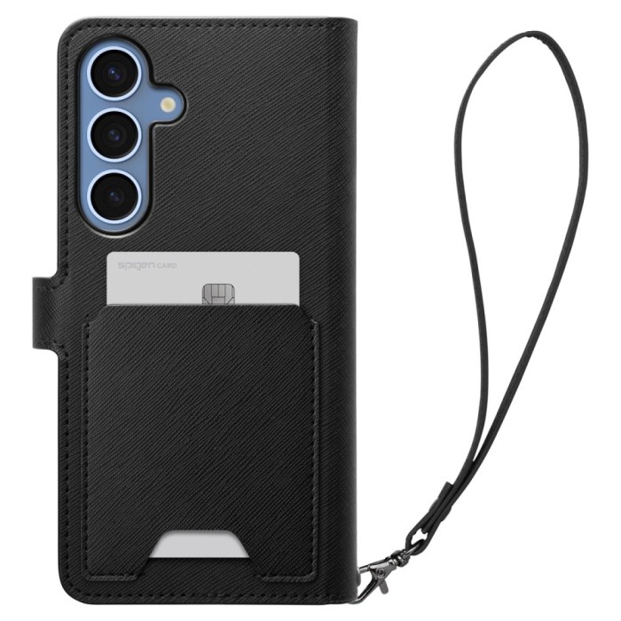 Spigen Wallet "S" Case for Samsung Galaxy S25+ - Black