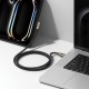 Ringke 3.2 gen. 2x2 USB-C, PD 3.1 240W 2m angled cable - black