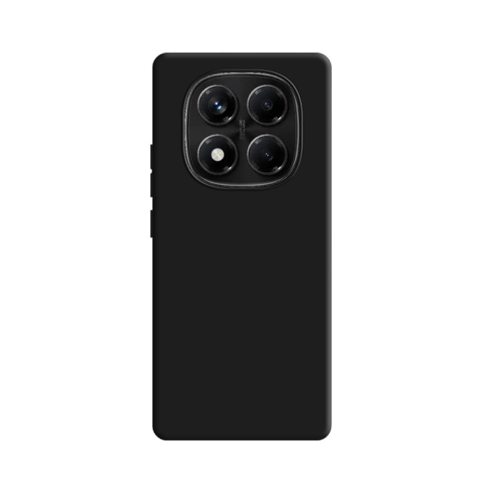 3mk Silicone Case for Xiaomi Redmi Note 14 Pro 5G - black