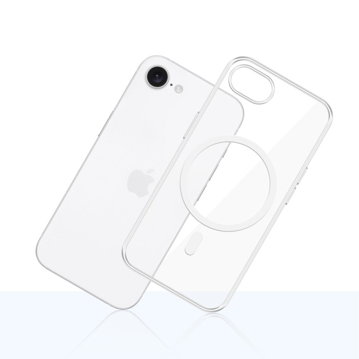 3mk Clear MagCase for Apple iPhone 16E - transparent