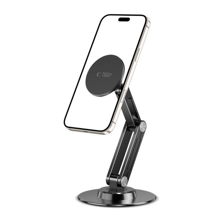 Tech-Protect DPT100 Magnetic MagSafe Desk Phone Holder - Black